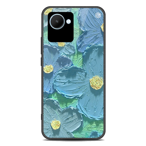 Floral Series Soft Phone Case - Premium Glass Case - Design 1 - Realme C30