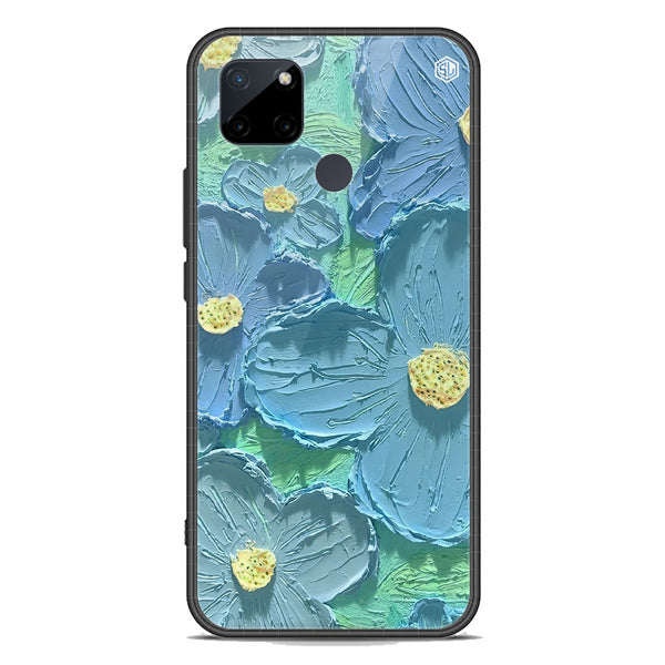 Floral Series Soft Phone Case - Premium Glass Case - Design 1 - Realme C25Y