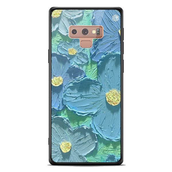 Floral Series Soft Phone Case - Premium Glass Case - Design 1 - Samsung Galaxy Note 9
