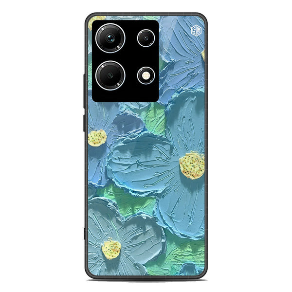 Floral Series Soft Phone Case - Premium Glass Case - Design 1 - Infinix Note 30