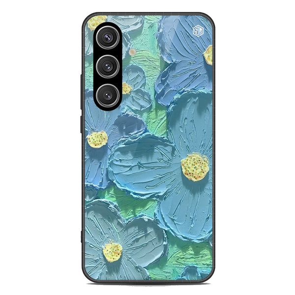 Floral Series Soft Phone Case - Premium Glass Case - Design 1 - Samsung Galaxy S24 Plus