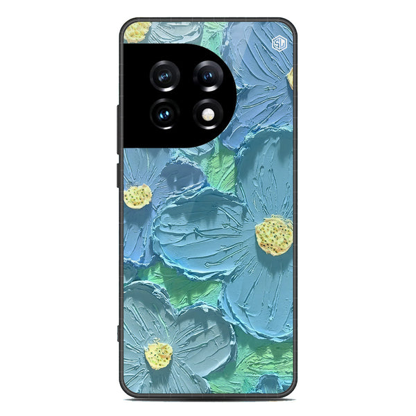 Floral Series Soft Phone Case - Premium Glass Case - Design 1 - OnePlus Ace 2 Pro
