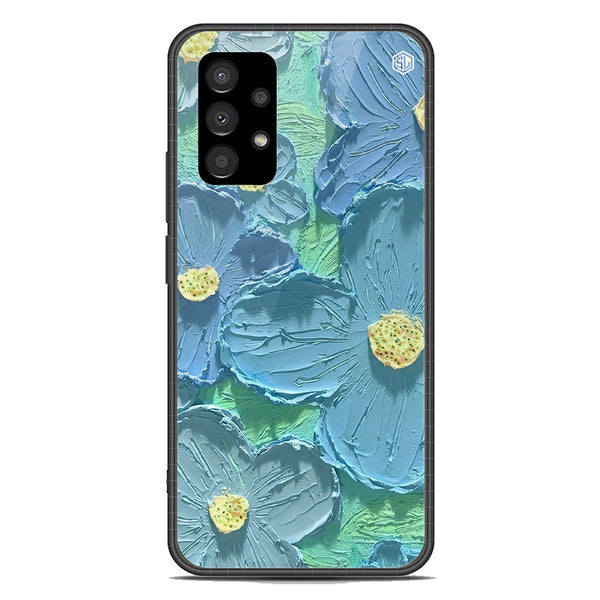 Floral Series Soft Phone Case - Premium Glass Case - Design 1 - Samsung Galaxy A53 5G