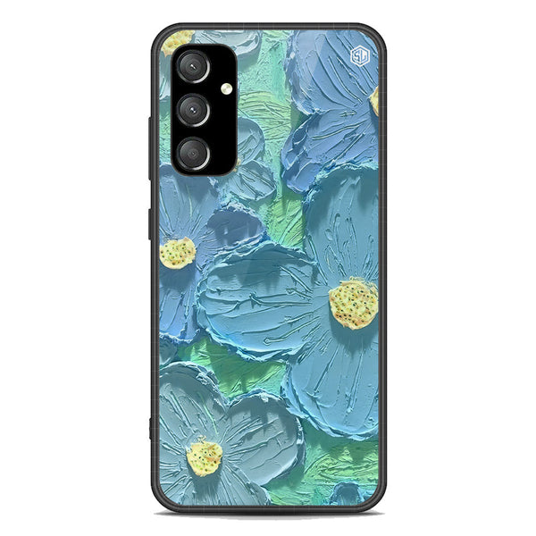Floral Series Soft Phone Case - Premium Glass Case - Design 1 - Samsung Galaxy A34 5G