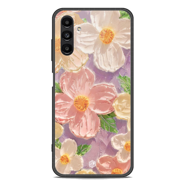 Floral Series Soft Phone Case - Premium Glass Case - Design 11 - Samsung Galaxy A13 5G