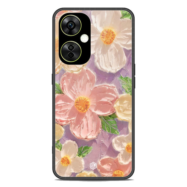 Floral Series Soft Phone Case - Premium Glass Case - Design 11 - OnePlus Nord CE 3 Lite