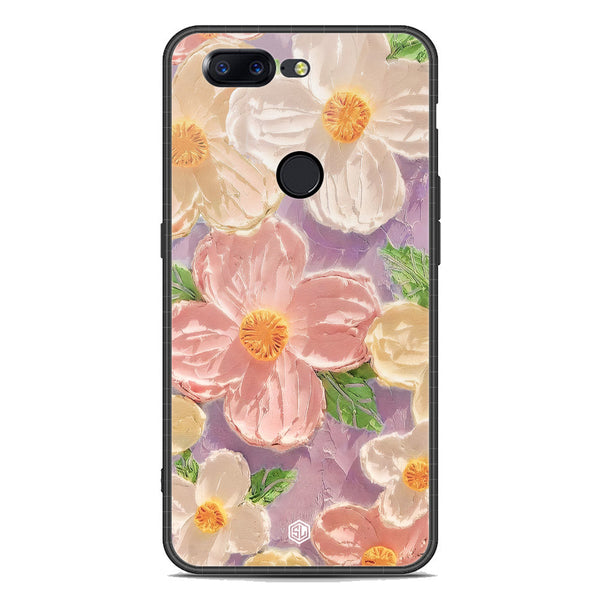 Floral Series Soft Phone Case - Premium Glass Case - Design 11 - OnePlus 5T