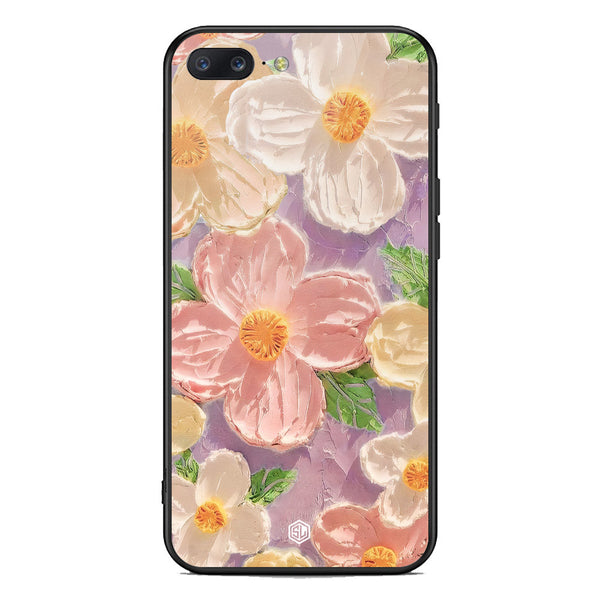 Floral Series Soft Phone Case - Premium Glass Case - Design 11 - OnePlus 5