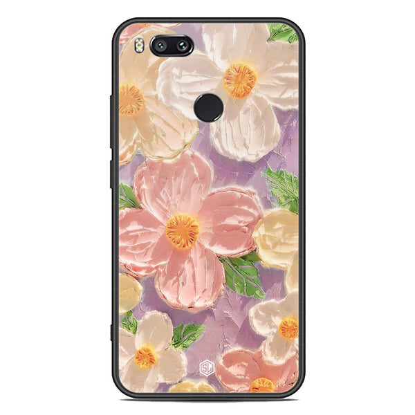 Floral Series Soft Phone Case - Premium Glass Case - Design 11 - Xiaomi Mi A1 / Mi 5X
