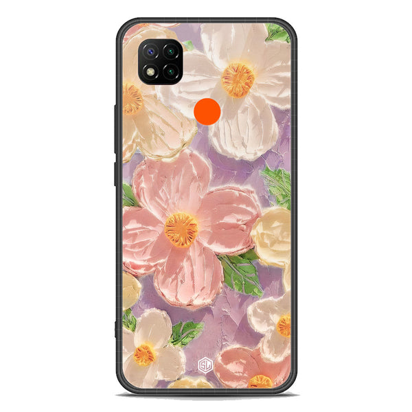 Floral Series Soft Phone Case - Premium Glass Case - Design 11 - Xiaomi Redmi 10A
