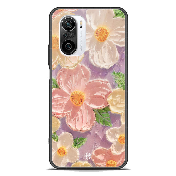 Floral Series Soft Phone Case - Premium Glass Case - Design 11 - Xiaomi Mi 11i
