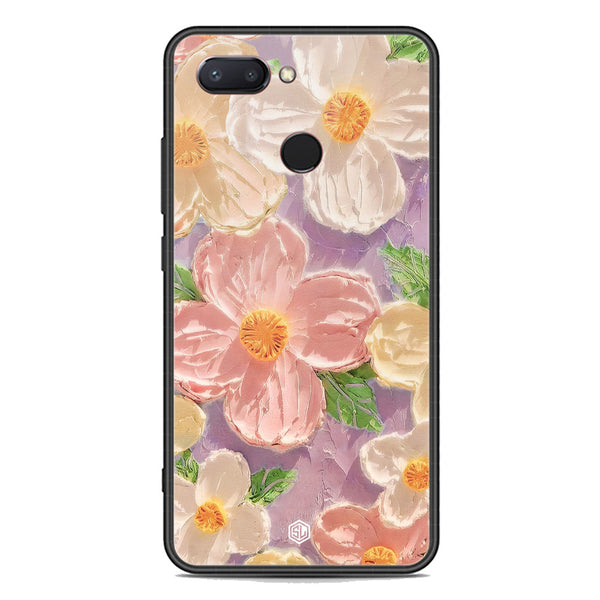 Floral Series Soft Phone Case - Premium Glass Case - Design 11 - Xiaomi Mi 8 Lite