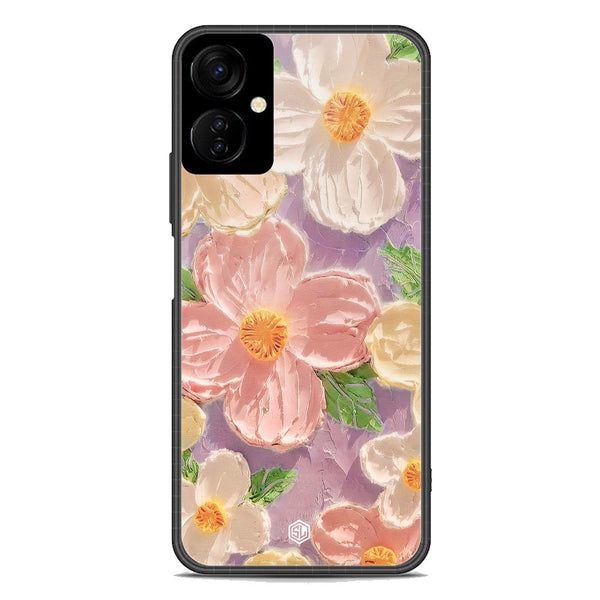 Floral Series Soft Phone Case - Premium Glass Case - Design 11 - Tecno Camon 19 Neo