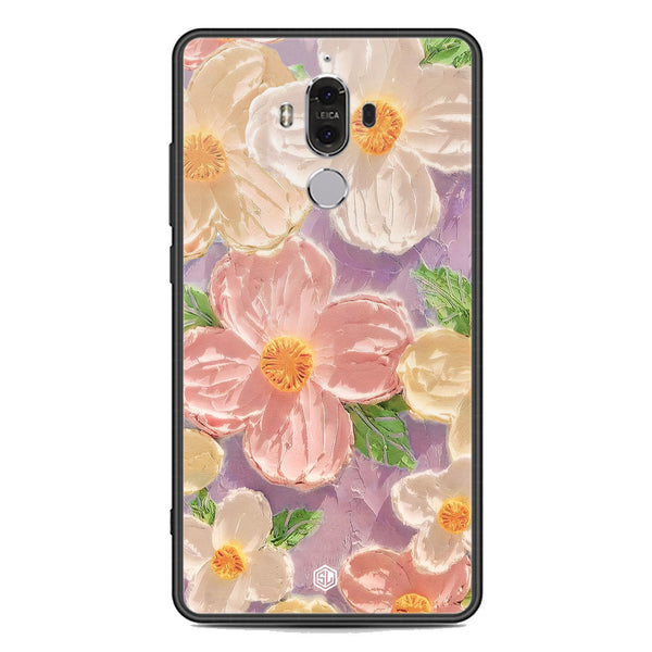 Floral Series Soft Phone Case - Premium Glass Case - Design 11 - Huawei Mate 9