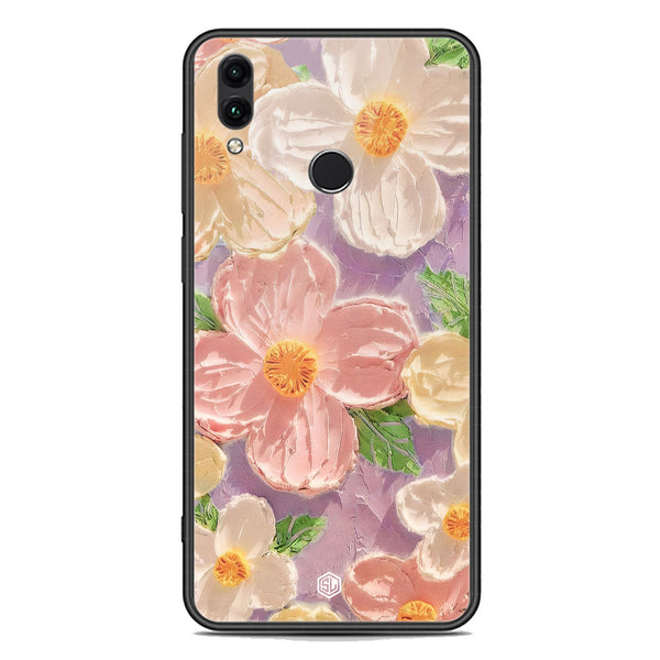 Floral Series Soft Phone Case - Premium Glass Case - Design 11 - Huawei Honor 10 Lite