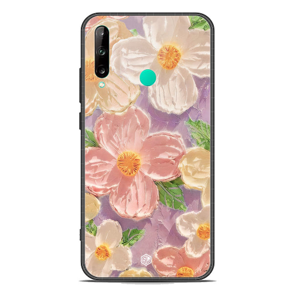 Floral Series Soft Phone Case - Premium Glass Case - Design 11 - Honor 9C