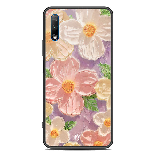Floral Series Soft Phone Case - Premium Glass Case - Design 11 - Honor 9x