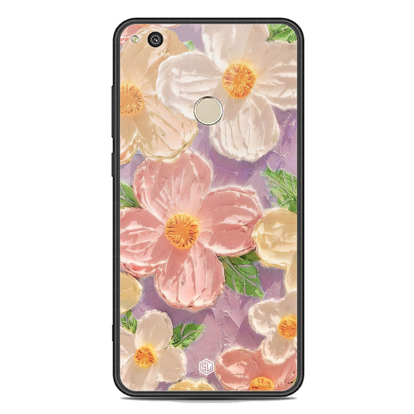 Floral Series Soft Phone Case - Premium Glass Case - Design 11 - Honor 8 Lite