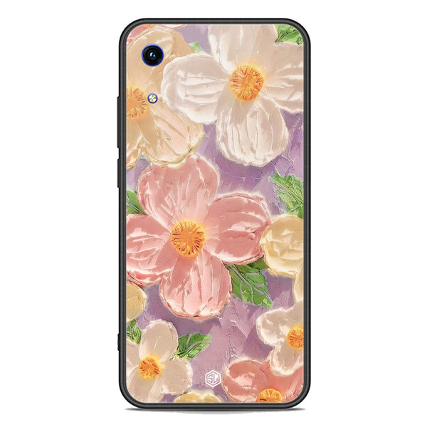 Floral Series Soft Phone Case - Premium Glass Case - Design 11 - Huawei Honor 8A