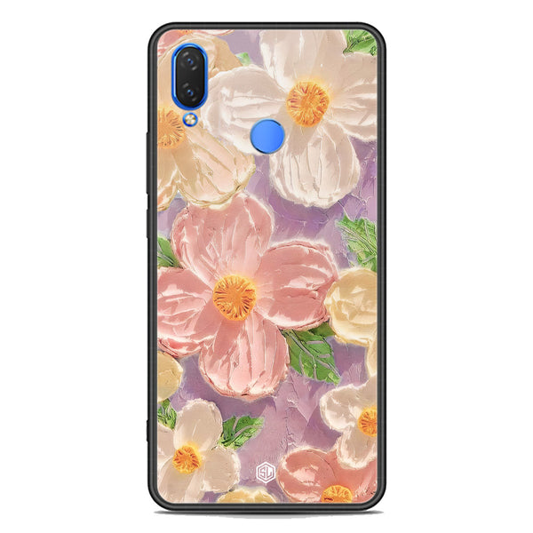 Floral Series Soft Phone Case - Premium Glass Case - Design 11 - Huawei Honor 8C