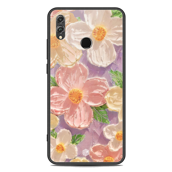 Floral Series Soft Phone Case - Premium Glass Case - Design 11 - Huawei Honor 8X