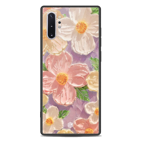 Floral Series Soft Phone Case - Premium Glass Case - Design 11 - Samsung Galaxy Note 10 Plus