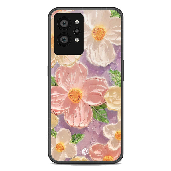 Floral Series Soft Phone Case - Premium Glass Case - Design 11 - Realme GT2 Pro