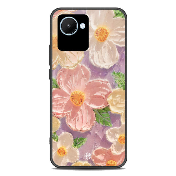 Floral Series Soft Phone Case - Premium Glass Case - Design 11 - Realme C30