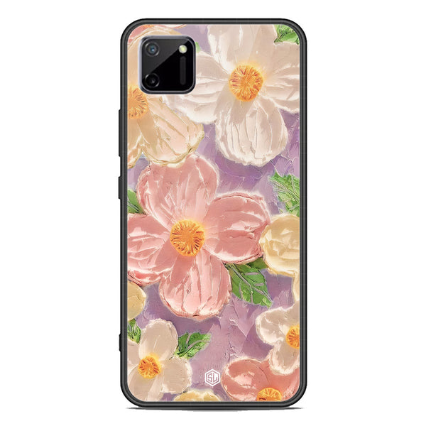 Floral Series Soft Phone Case - Premium Glass Case - Design 11 - Realme C11 2021