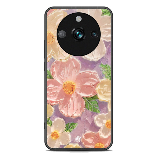 Floral Series Soft Phone Case - Premium Glass Case - Design 11 - Realme 11 Pro Plus
