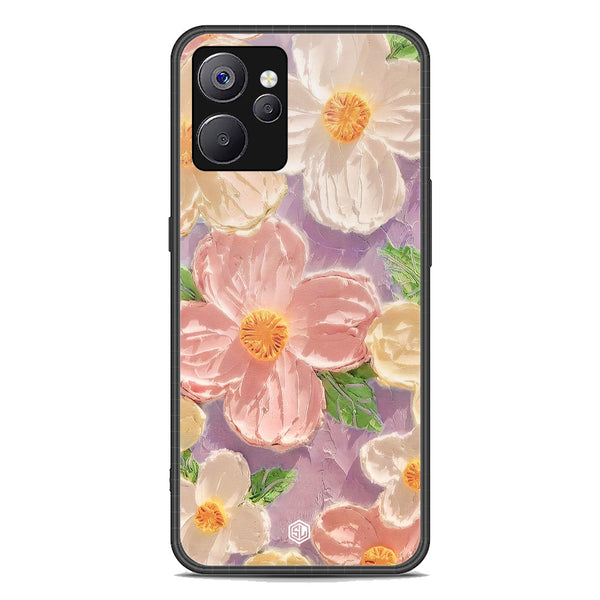 Floral Series Soft Phone Case - Premium Glass Case - Design 11 - Realme 9i 5G
