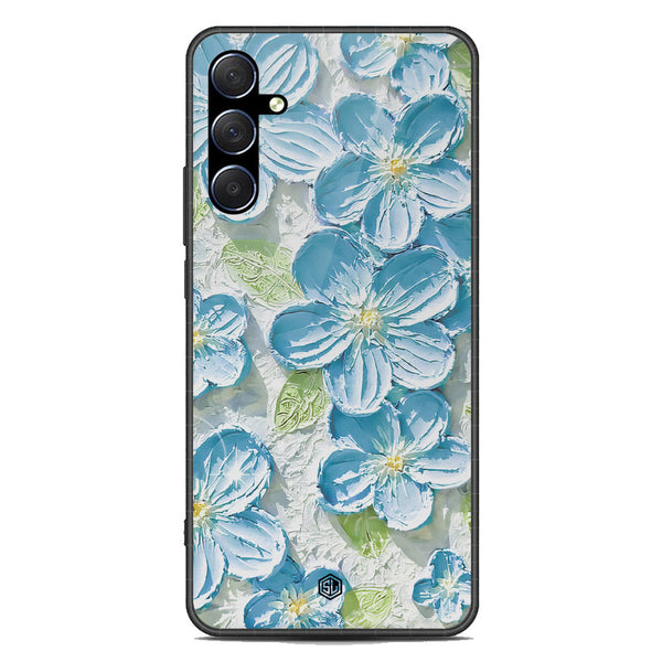 Floral Series Soft Phone Case - Premium Glass Case - Design 12 - Samsung Galaxy M53