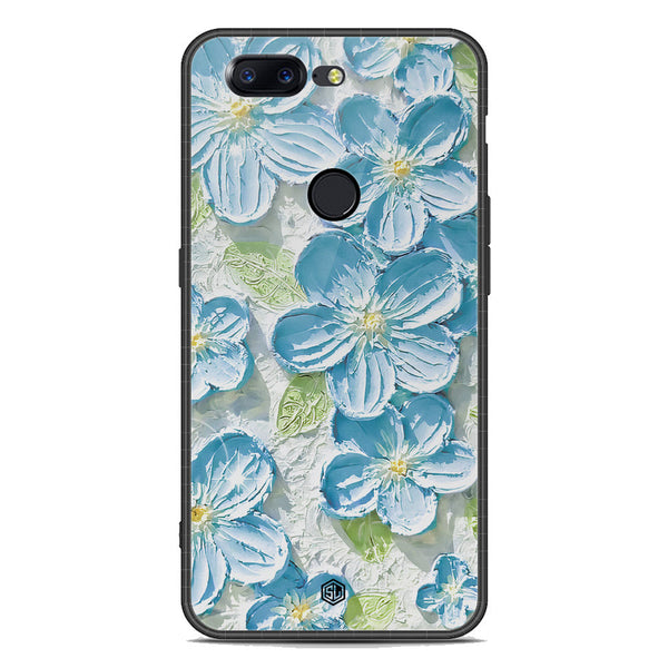 Floral Series Soft Phone Case - Premium Glass Case - Design 12 - OnePlus 5T