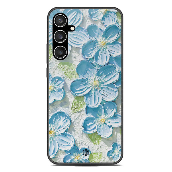 Floral Series Soft Phone Case - Premium Glass Case - Design 12 - Samsung Galaxy S23 FE