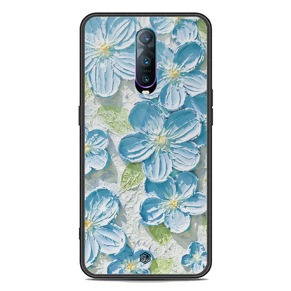 Floral Series Soft Phone Case - Premium Glass Case - Design 12 - Oppo R17 Pro