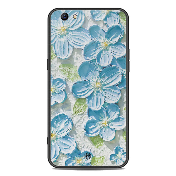 Floral Series Soft Phone Case - Premium Glass Case - Design 12 - Oppo F3 Plus