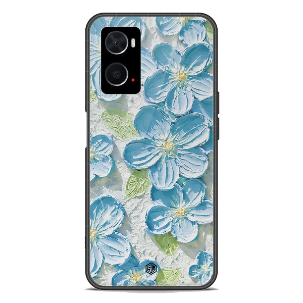 Floral Series Soft Phone Case - Premium Glass Case - Design 12 - Oppo A76