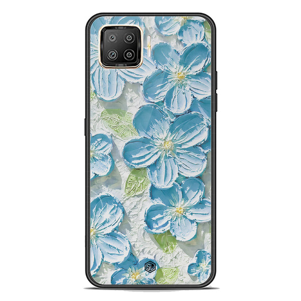 Floral Series Soft Phone Case - Premium Glass Case - Design 12 - Oppo A73