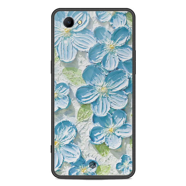 Floral Series Soft Phone Case - Premium Glass Case - Design 12 - Oppo A3