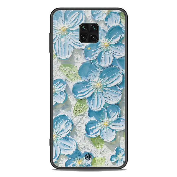 Floral Series Soft Phone Case - Premium Glass Case - Design 12 - Xiaomi Redmi Note 9 Pro