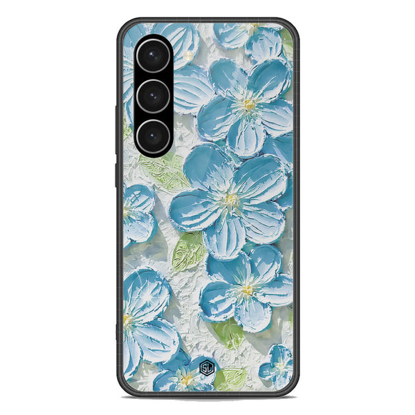 Floral Series Soft Phone Case - Premium Glass Case - Design 12 - Samsung Galaxy S23 Plus 5G