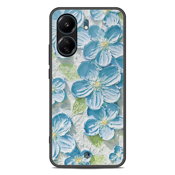 Floral Series Soft Phone Case - Premium Glass Case - Design 12 - Xiaomi 13C