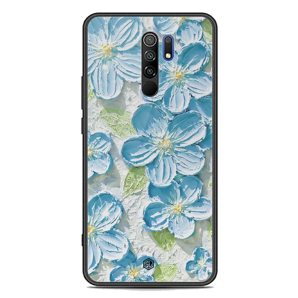 Floral Series Soft Phone Case - Premium Glass Case - Design 12 - Xiaomi Poco M2