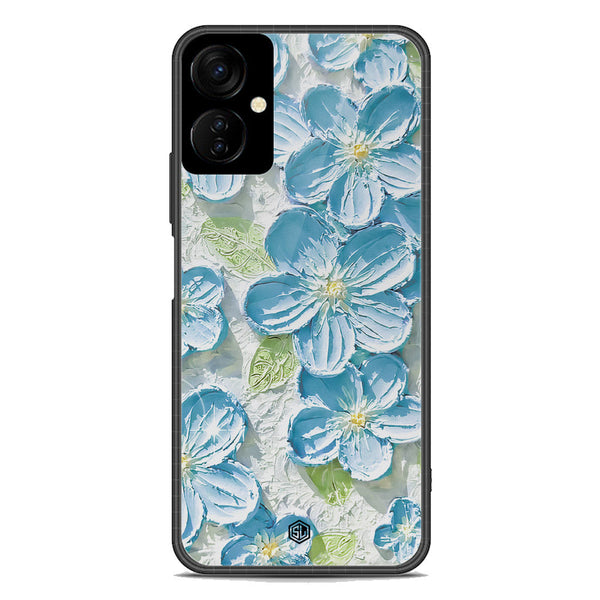 Floral Series Soft Phone Case - Premium Glass Case - Design 12 - Tecno Camon 19 Neo