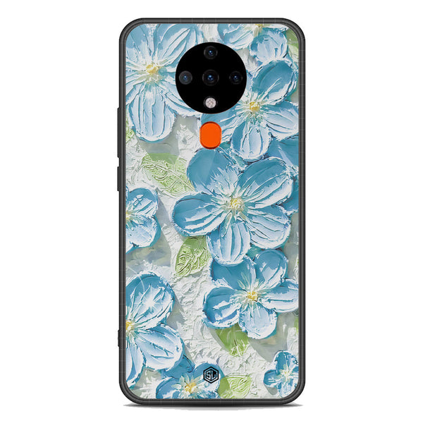 Floral Series Soft Phone Case - Premium Glass Case - Design 12 - Tecno Spark 6
