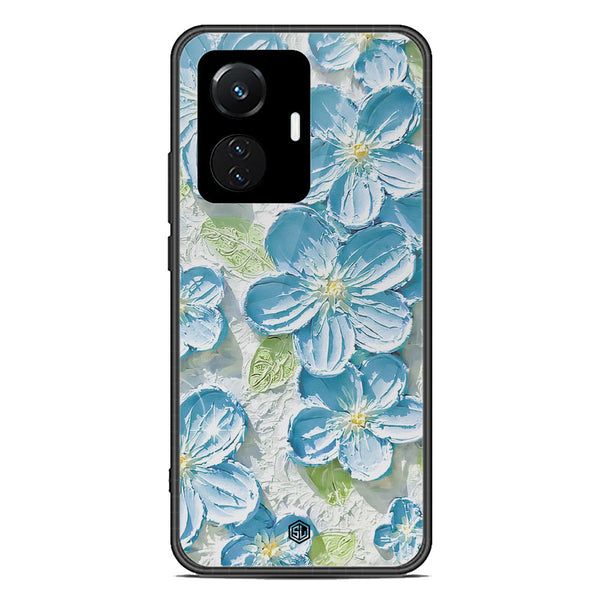 Floral Series Soft Phone Case - Premium Glass Case - Design 12 - Vivo Y55 4G