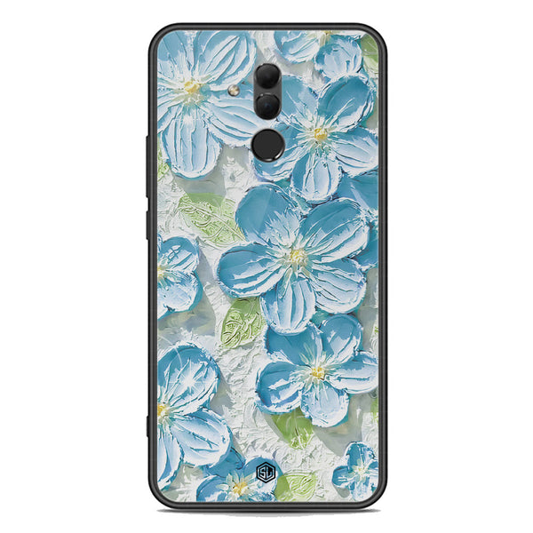 Floral Series Soft Phone Case - Premium Glass Case - Design 12 - Huawei Mate 20 Lite