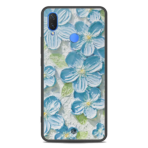 Floral Series Soft Phone Case - Premium Glass Case - Design 12 - Huawei Honor Play