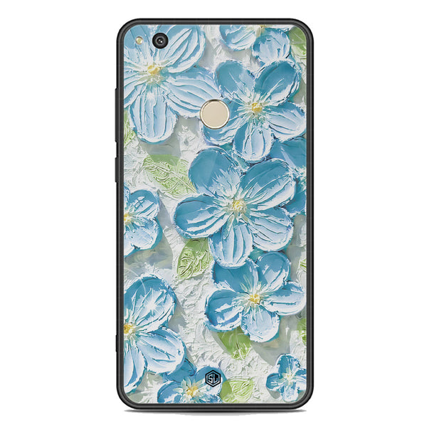 Floral Series Soft Phone Case - Premium Glass Case - Design 12 - Huawei Honor P8 Lite 2017
