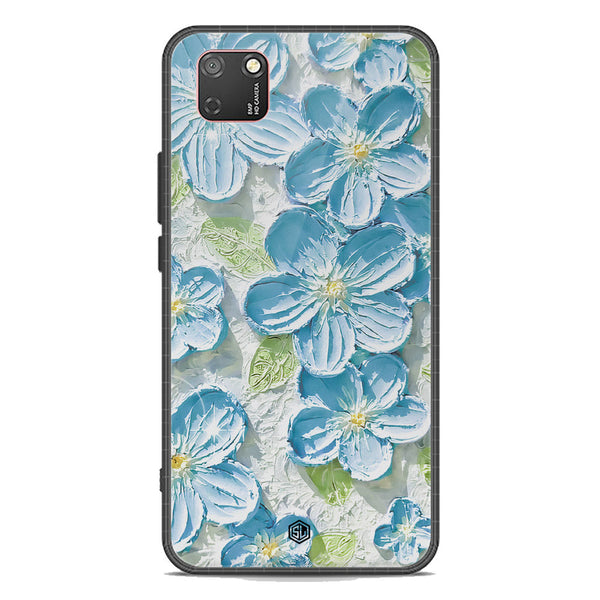 Floral Series Soft Phone Case - Premium Glass Case - Design 12 - Honor 9S